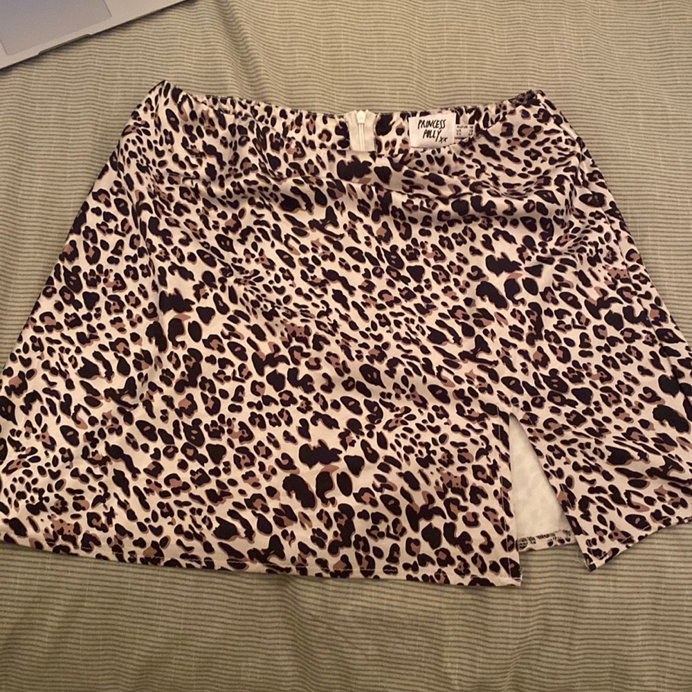 Princess Polly Cheetah/Leopard Mini Skirt